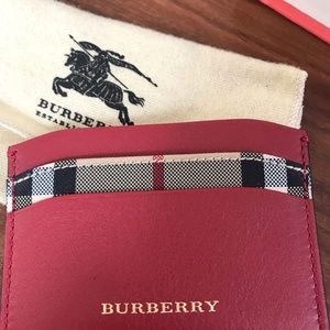 Burberry card case